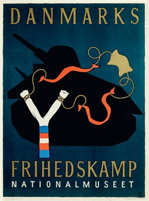 Danmarks Frihedskamp - Nationalmuseet - plakat